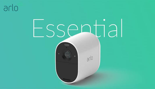 Arlo Essential kamera med solcelle panel